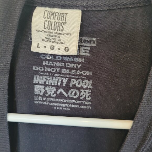 Rucking Fotten Infinity Pool Movie Tee Large Cronenberg Mia Goth Horror Graphic - Picture 4 of 7